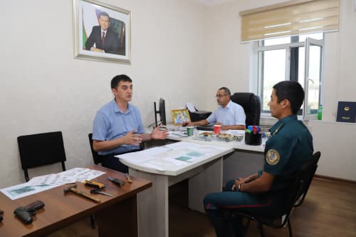 В Каракалпакстане проведены учебно-практические занятия для сотрудников экспертно-криминалистических подразделений