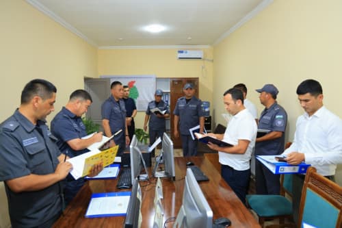 The Working Group led by the head of the DIA of Namangan region continued a comprehensive review in Uchkurgan district