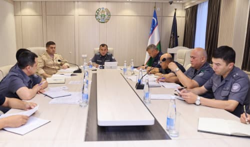 В Департаменте общественной безопасности МВД обсуждены меры по обеспечению безопасности в период вступительных экзаменов и летнего сезона