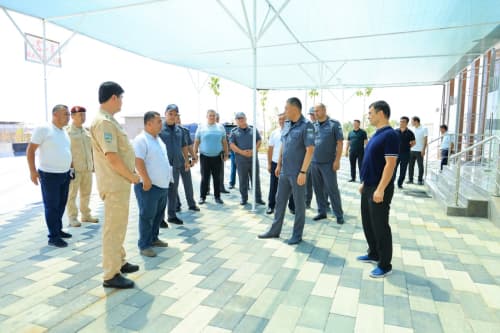 Namanganda kirish test sinovlari uchun yaratilgan sharoitlar va xavfsizlik choralari oʻrganildi