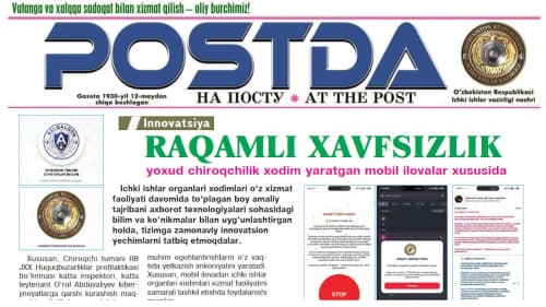 Innovatsiya. Raqamli xavfsizlik yoxud chiroqchilik xodim yaratgan mobil ilovalar xususida