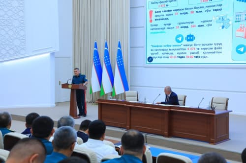 Халқ депутатлари Самарқанд вилоят кенгашининг навбатдаги сессиясида вилоят ИИБ бошлиғининг ҳисоботи тингланди