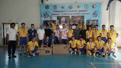 Surxondaryo viloyati Huquqni muhofaza qiluvchi organlarida xizmat oʻtayotgan xodimlar va harbiy xizmatchilar oʻrtasida sportning “Voleybol” turi boʻyicha musobaqa oʻtkazildi