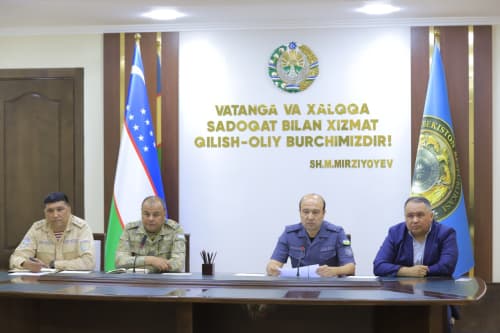 Сурхондарё вилояти Ички ишлар бошқармасида «2 сентябрь — Билимлар куни» муносабати билан видеоселектор шаклида йиғилиш ўтказилди