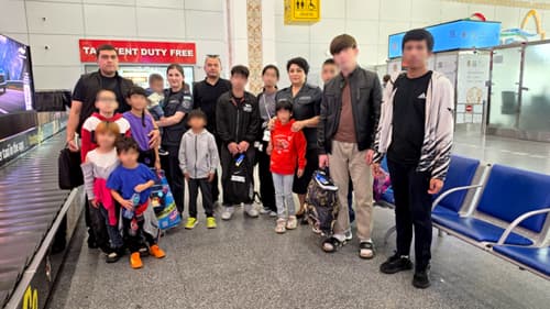 The Ministry of Internal Affairs organized the return of 12 children from Russia to Uzbekistan