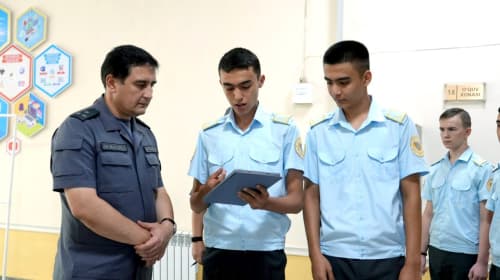 Activities of educational institutions affiliated to the MIA were reviewed in Andijan