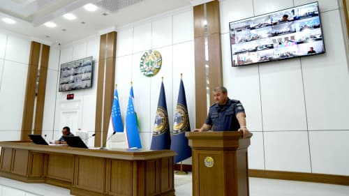 Huquqbuzarliklar profilaktikasi va jamoat xavfsizligi: Qashqadaryo viloyati IIBda ustuvor vazifalar belgilab olindi