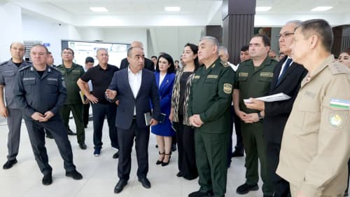 Республика идоралараро мувофиқлаштириш штаби ва ишчи гуруҳи томонидан Сурхондарё вилоятида Президент қарорлари ижроси ўрганилмоқда