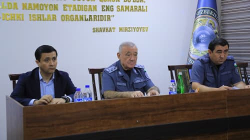 Jizzakh Regional Department of Internal Affairs hosted an analytical meeting on pressing issues