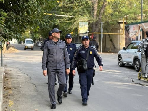 Hududlarda jamoat xavfsizligini taʼminlash choralari kuchaytirilmoqda