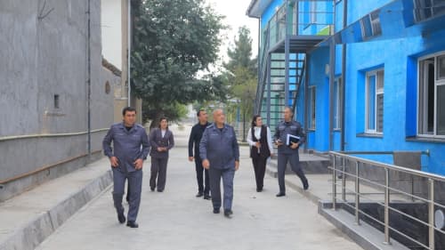 Готовность к зиме: Руководством УВД Джизакской области проведён осмотр ведомственного детского сада