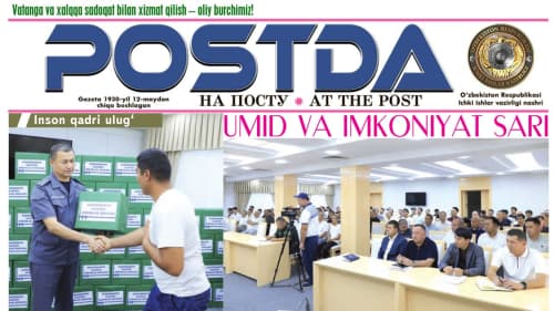 Inson qadri ulugʻ. Umid va imkoniyat sari