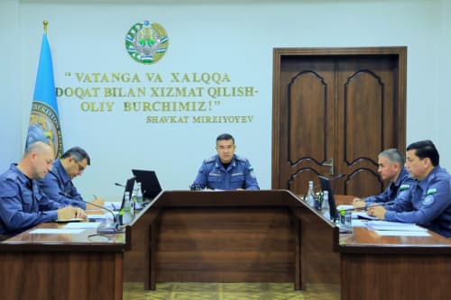 Priority tasks to ensure regional security and stability and combat cybercrime were discussed