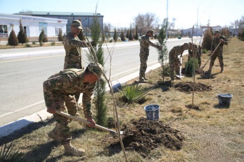 На севере уделяется огромное внимание общенациональному проекту «Зелёное пространство»