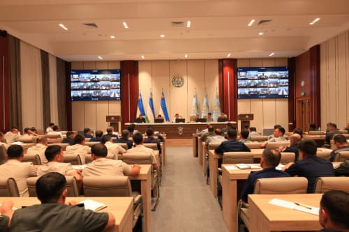 Под председательством Военного прокурора Республики Узбекистан состоялось заседание Координационного совета