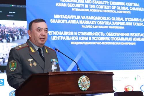 An international scientific-theoretical conference dedicated to regional security issues was held