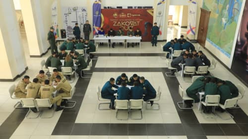 Namanganda kuch tuzilmalari o‘rtasida “Zakovat” bellashuvi bo‘lib o‘tdi