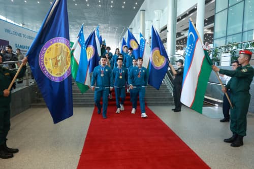 Jahon kubogi musobaqasi g‘olib va sovrindorlari tantanali kutib olindi