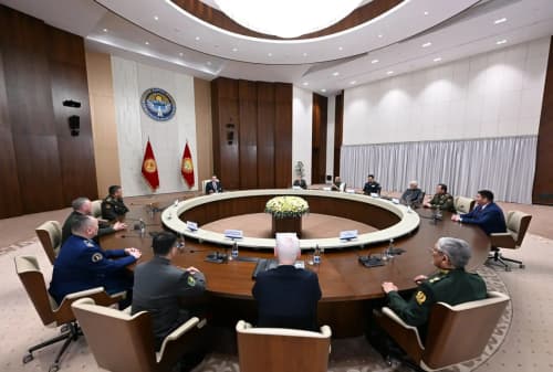 The council of defense ministers of the Shanghai Cooperation Organization was held in Bishkek