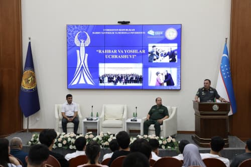 “Rahbar va yoshlar” uchrashuvi o‘tkazildi
