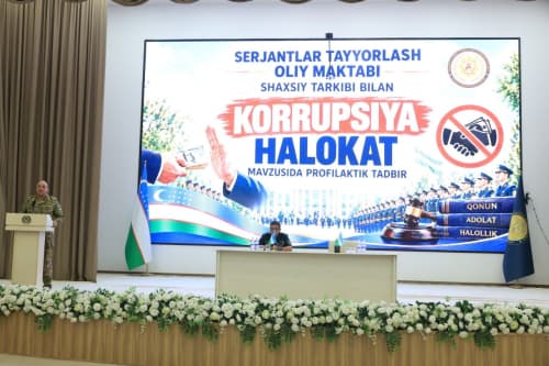 Korrupsiya — jamiyat taraqqiyotiga tahdid