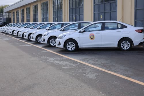 New training vehicles delivered to conscription training centers