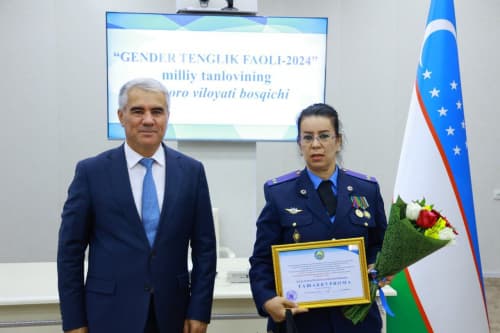 “Gender tenglik faoli” milliy tanlovi bo‘yicha Buxoro viloyati bosqichi o‘tkazildi