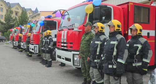 Samarqandga yangi yong‘in-qutqaruv texnikalari topshirildi