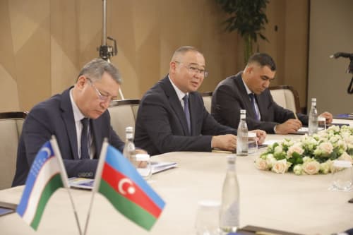 Favqulodda vaziyatlar vaziri Azizbek Ikramov Ozarbayjon FVV rahbari Kamaladdin Geydarov bilan uchrashuv o‘tkazdi