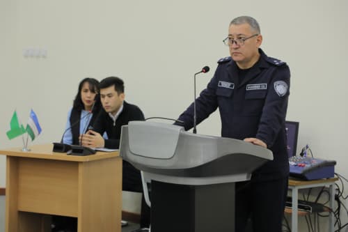 ФВВ Академиясида халқаро ҳамкорлик доирасида “Фавқулодда вазиятлар хавфсизлиги бўйича таълим: сунъий интеллект, виртуал реаллик ва глобал ёндашувлар” мавзусида мастер-класс машғулоти ўтказилди
