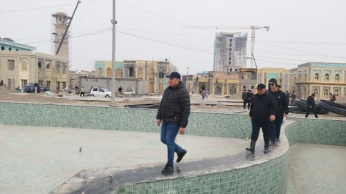 Marg‘ilon turizm markaziga aylanmoqda: qurilish ishlari joyida o‘rganildi