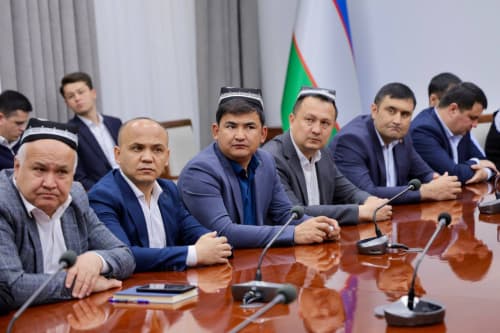 Qurilish va uy-joy kommunal xoʻjaligi vazirligida navbatdagi siyosiy-maʼrifat soati tashkil etildi