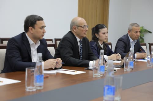 Vazirlik huzuridagi institut vakillari BMTTD xalqaro maslahatchisi bilan uchrashdi