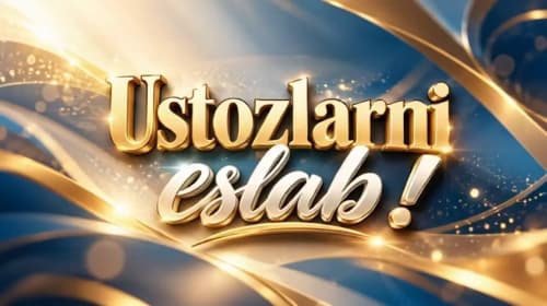 1-oktabr — Ustoz va murabbiylar kuni