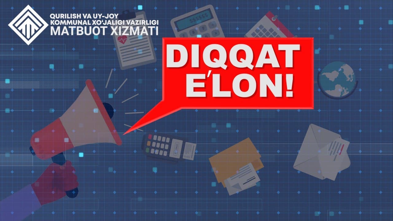 E‘LON! Tadbirkorlar diqqatiga!