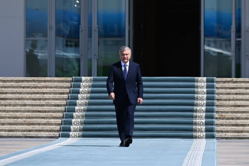 President of Uzbekistan departs for Kazakhstan