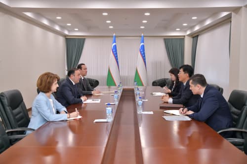 Koreya Respublikasi elchisi bilan uchrashuv to‘g‘risida