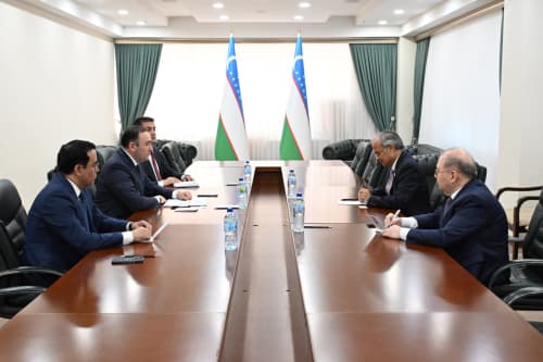 On the Meeting with the Secretary General of the Economic Cooperation Organization