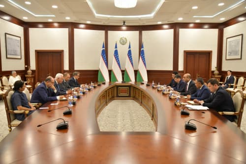 Toskana gubernatori bilan o‘tkazilgan uchrashuvga oid