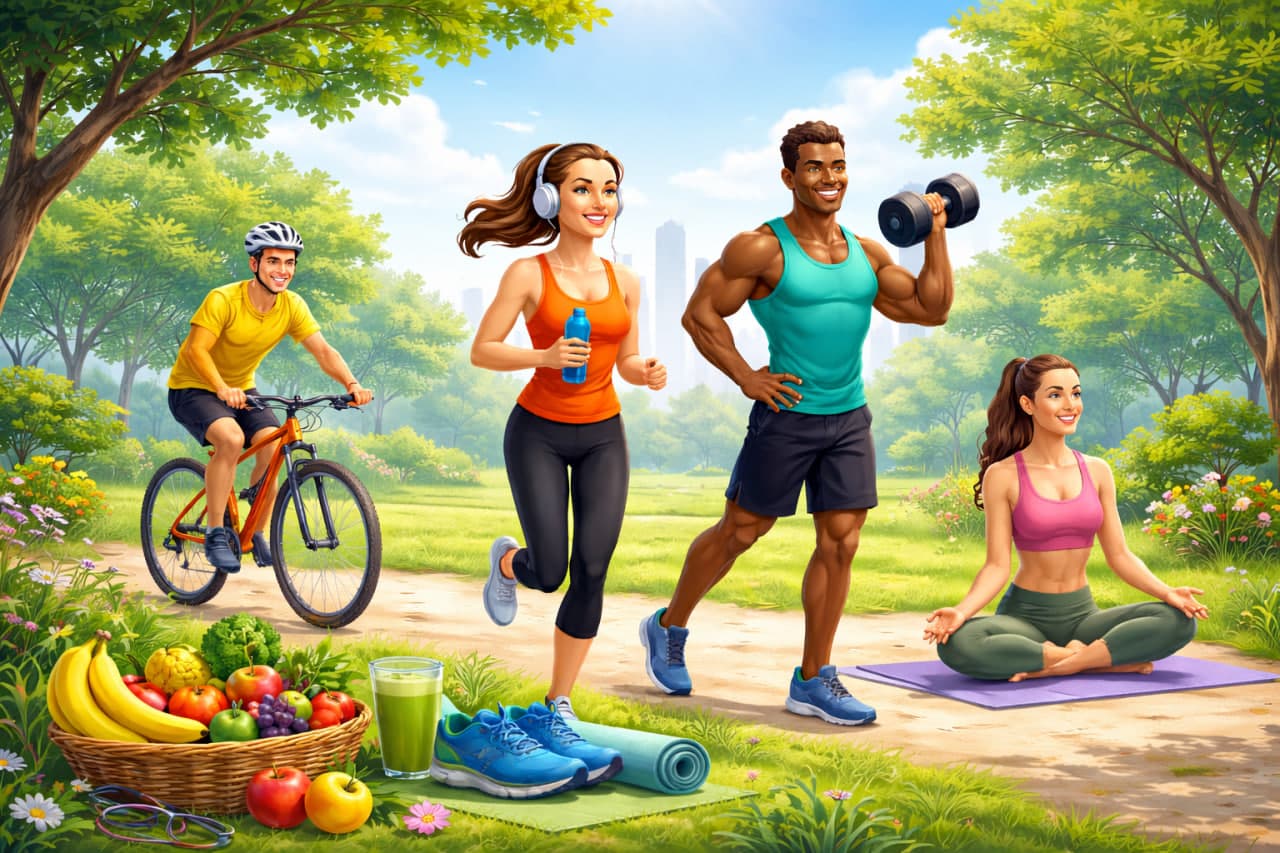 Sports and a healthy lifestyle