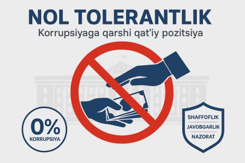 Fuqarolarda korrupsiyaga murosasizlikni shakllantirish — adolatli jamiyat poydevori