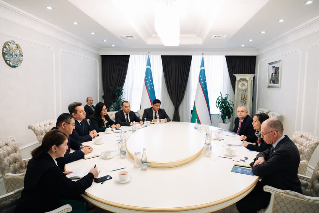 Европа Иттифоқининг Ўзбекистондаги фавқулодда ва мухтор элчиси билан учрашув бўлиб ўтди