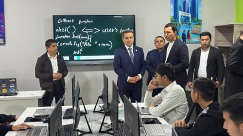 Sirdaryoda IT salohiyatini oshirishga hissa qoʻshayotgan IT shaharcha faoliyati bilan tanishildi