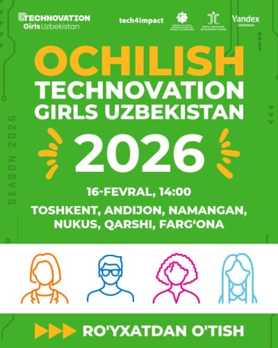 The New Season of “Technovation Girls Uzbekistan 2026” Kicks Off