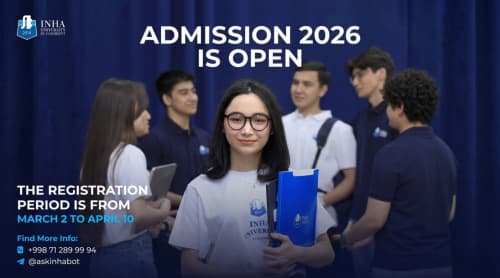 ADMISSIONS 2026 IS OPEN NOW