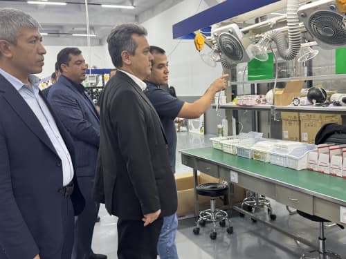 Samarqanddagi “Samled” MChJ faoliyati bilan tanishildi
