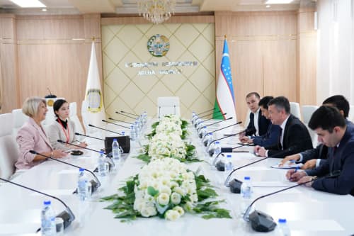 Adliya vazirligi vakillari hamda Xalqaro korrupsiyaga qarshi kurashish akademiyasi rektori S.Taseva bilan uchrashuv o‘tkazildi 