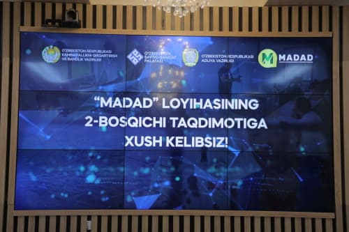 "Мадад-2" лойиҳасига старт берилди