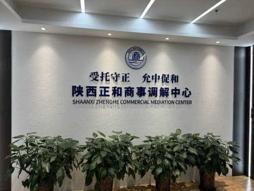 The Ministry of Justice delegation familiarized itself with the activities of the Center for Commercial Mediation of Shaanxi Province within the framework of the Program for the Provision of Legal Services for the Member States of the Shanghai Cooperation