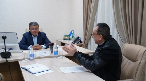 Adliya vaziri vazirlik binosida navbatdagi qabulini o'tkazdi